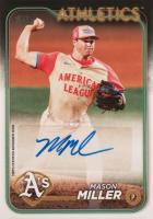 2024 Topps Update 2024 MLB All-Star Game Autographs #MM Mason Miller Baseball Card