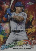 2023 Topps Chrome Future Stars #FS17 Francisco Alvarez Baseball Card