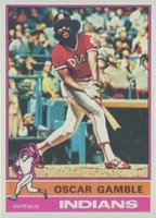 1976 Topps #74 Oscar Gamble Baseball Card