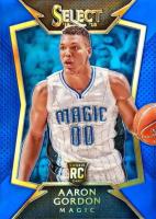 2014 Panini Select #91 Aaron Gordon Blue Prizm Basketball Card