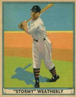 1941 Play Ball #17 Roy Weatherly Baseball Card