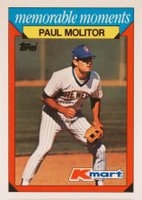 1988 K-Mart #17 Paul Molitor Baseball Card