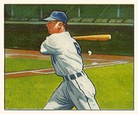 1950 Bowman #135 Pat Mullin Baseball Card