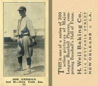 1916 Weil Baking Co. #66 Joe Gedeon Baseball Card