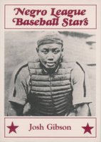 1986 Fritsch Negro League Baseball Stars #23 Josh Gibson Baseball Card