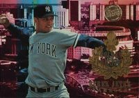 1996 Ultra Golden Prospect #8 Derek Jeter Series 1-Gold Medallion Baseball Card