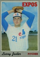 1970 Topps #124 Larry Jaster Baseball Card