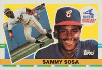 1990 Topps Big Baseball #286 Sammy Sosa Baseball Card