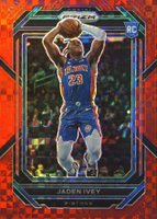 2022 Panini Prizm #256 Jaden Ivey Red Power Basketball Card
