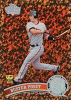 2011 Topps #198 Buster Posey Cognac Diamond Anniversary Baseball Card