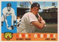 1960 Topps #201 Larry Osborne Baseball Card