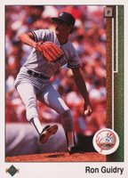 1989 Upper Deck #307 Ron Guidry Baseball Card
