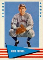 1961 Fleer #105 Rick Ferrell Baseball Card