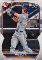 2023 Bowman Draft #BD76 Max Clark Baseball Card