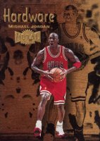 1997 Metal Universe Championship Hardware #5 Michael Jordan Basketball Card