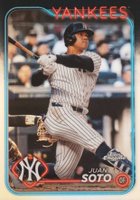 2024 Topps Chrome #150 Juan Soto Refractor Baseball Card