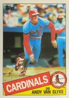 1985 Topps Tiffany #551 Andy Van Slyke Baseball Card