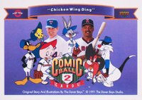 1991 Upper Deck Comic Ball 2 #118 Nolan Ryan/Reggie Jackson Baseball Card