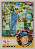 1983 Topps #622 Dave Edler Baseball Card