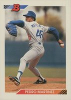 1992 Bowman #82 Pedro Martinez Baseball Card