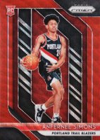 2018 Panini Prizm #61 Anfernee Simons Ruby Wave Basketball Card