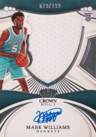 2022 Panini Crown Royale #109 Mark Williams Autograph Memorabilia Basketball Card