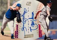 1998 Stadium Club CO-Signers #CS31 Roger Clemens/Randy Johnson Baseball Card