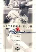 2000 Upper Deck Hitter's Club Autographs #ROD Rod Carew Baseball Card
