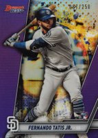 2019 Bowman's Best  #58 Fernando Tatis Jr. Purple Refractor Baseball Card