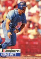 1993 Jimmy Dean #15 George Brett Baseball Card