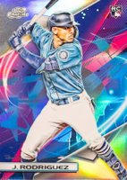 2022 Topps Cosmic Chrome #197 Julio Rodriguez Refractor Baseball Card