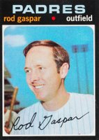1971 Topps #383 Rod Gaspar Baseball Card