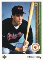 1989 Upper Deck #742 Steve Finley Baseball Card