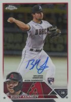 2023 Topps Chrome Rookie Autograph #RABK Buddy Kennedy Baseball Card