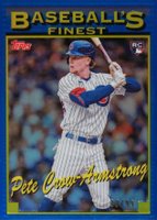 2024 Topps Finest What If 1993 Finest Prototypes #93-22 Pete Crow-Armstrong Blue Refractor Baseball Card