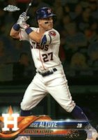 2018 Topps Chrome #200 Jose Altuve Batting Baseball Card