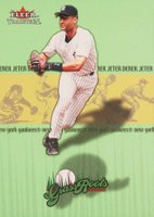 2002 Fleer Tradition Grass Roots #3 Derek Jeter Baseball Card