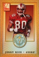 2000 Donruss Elite Passing the Torch  #PT13 Jerry Rice/Randy Moss Football Card