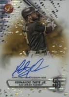 2023 Topps Pristine Pristine Autograph #PAFT Fernando Tatis Jr. Gold Baseball Card