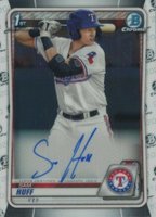 2020 Bowman Chrome Prospect Autographs #CPASH Sam Huff Baseball Card