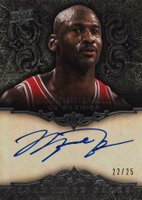 2008 Upper Deck Premier Franchise Faces Autograph #FF-MJ Michael Jordan Basketball Card