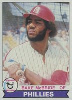 1979 Topps #630 Bake McBride Baseball Card