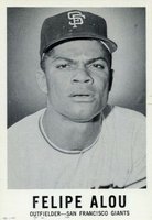 1960 Leaf #6 Felipe Alou Baseball Card