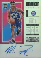 2017 Panini Contenders #101 Markelle Fultz Vertical-Autograph-Premium Edition Basketball Card