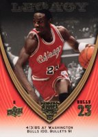 2008 Upper Deck Jordan Legacy  #77 Michael Jordan Basketball Card