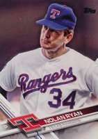 2017 Topps Update #US156 Nolan Ryan Baseball Card