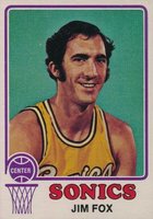 1973 Topps #24 Jim Fox Basketball Card