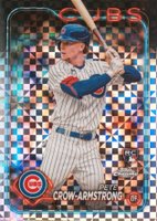 2024 Topps Chrome #16 Pete Crow-Armstrong X-Fractor Baseball Card