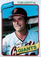 1980 Topps #649 Tom Griffin Baseball Card