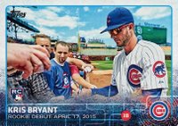 2015 Topps Update #US283 Kris Bryant Baseball Card